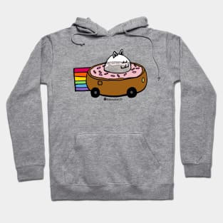 Donut Car - Rainbow Cat Hoodie